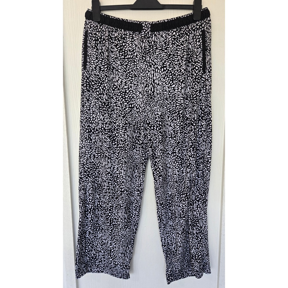 DKNY Super Soft Elastic Waist Lounge Pants Size M Cozy Comfy Fall Boho Granola